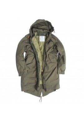 PARKA RÉPLICA FISHTAIL M-51 USADA POR EL EJERCITO DE ESTADOS UNIDOS MODELO COLA DE PESCADO MOD