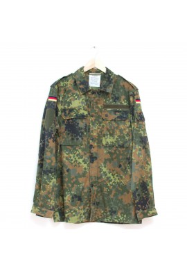 SOBRECAMISA ORIGINAL USADA POR EL EJÉRCITO DE  ALEMANIA MODELO CAMUFLAJE BOSCOSO FLECKTARN
