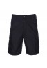 PANTALÓN MILITAR CORTO ESTILO CARGO CLÁSICO 4 BOLSILLOS EN COLOR NEGRO
