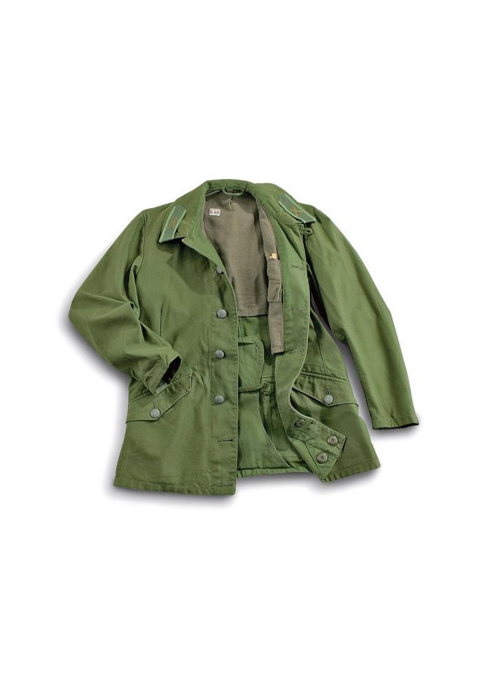 CHAQUETA ORIGINAL USADA POR EL EJÉRCITO DE SUECIA COLOR VERDE PINO DATADAS ENTRE LOS AÑOS 70/80 - Surplus