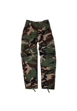 PANTALÓN DE CAMUFLAJE  WOODLAND  RÉPLICA  MODELO DEL EJÉRCITO DE ESTADOS UNIDOS ESTILO BDU