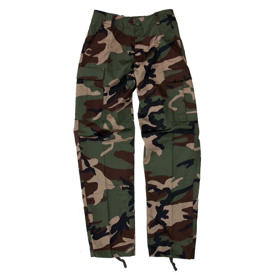 Pantalones Militares Woodland Mujer