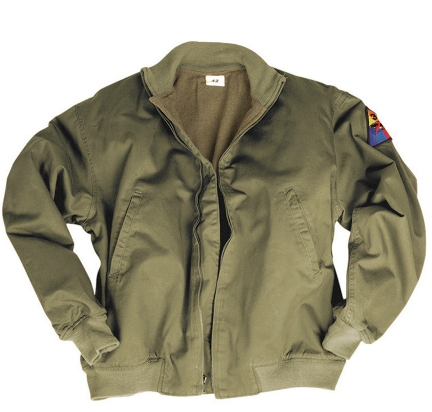 CHAQUETA RÉPLICA DE TANQUISTA USADA POR EL EJERCITO DE LOS ESTADOS UNIDOS DURANTE LA WWII - Morgan