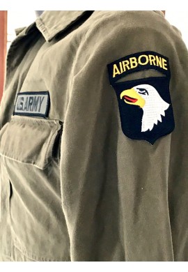 SOBRECAMISA MILITAR  DEL EJERCITO DE  LOS ESTADOS UNIDOS MODELO ``AIRBORNE`` 100% ALGODÓN