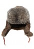 GORRO USHANKA RUSO MARRÓN