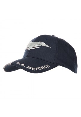 GORRA MODELO FUERZA AÉREA DE LOS ESTADOS UNIDOS MATERIAL 100% ALGODÓN Y  COLOR AZUL MARINO