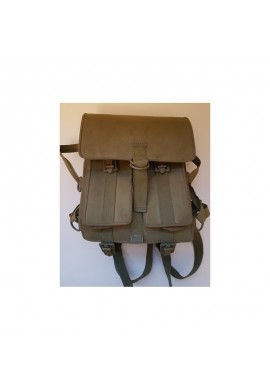 MOCHILA ORIGINAL UTILIZADA POR EL EJÉRCITO DE ESPAÑA DURANTE LOS AÑOS 70 VERDE OLIVA 100% ALGODÓN